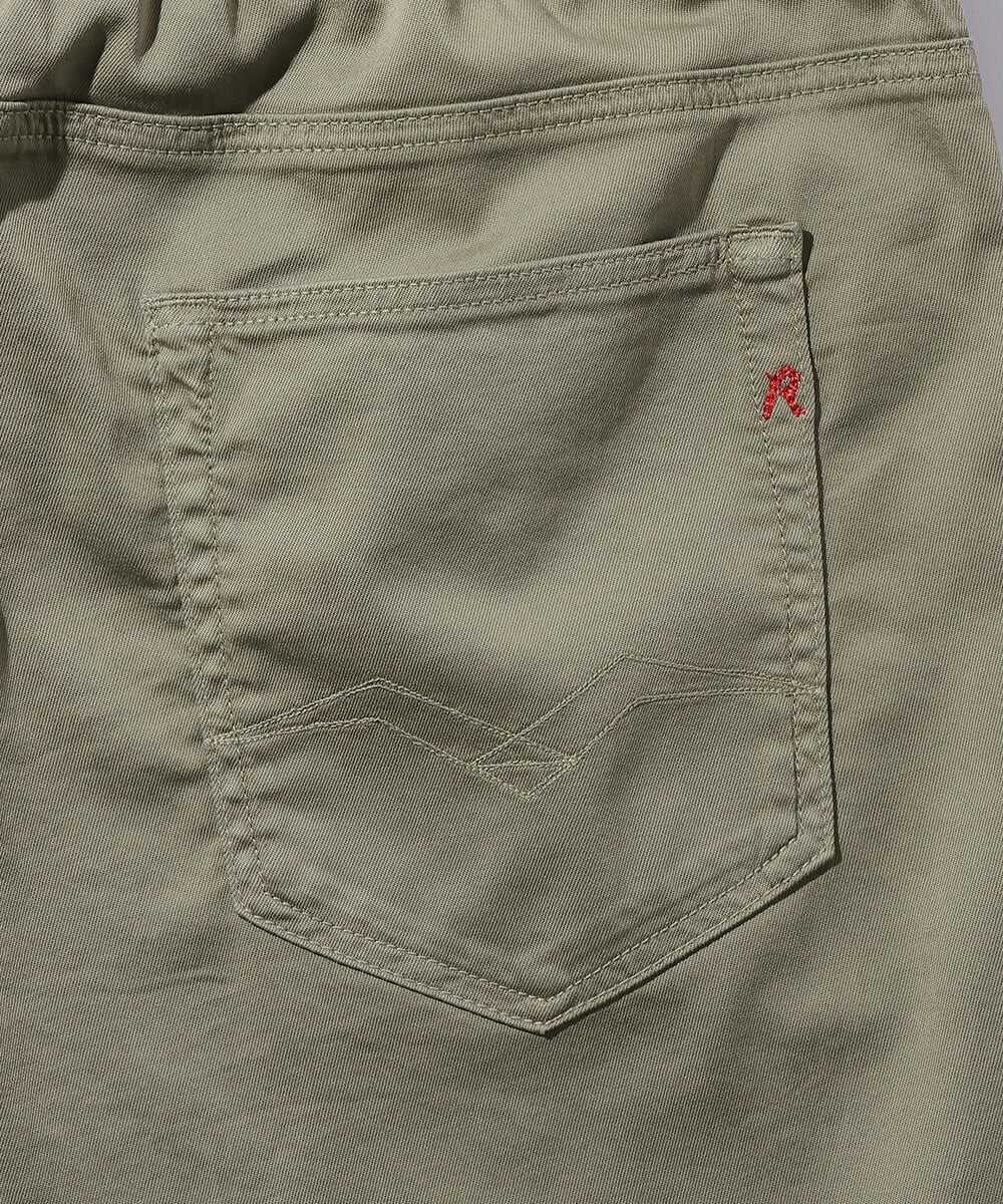 LANNY/ラニー リラックス テイパード タッチブルデニムパンツ