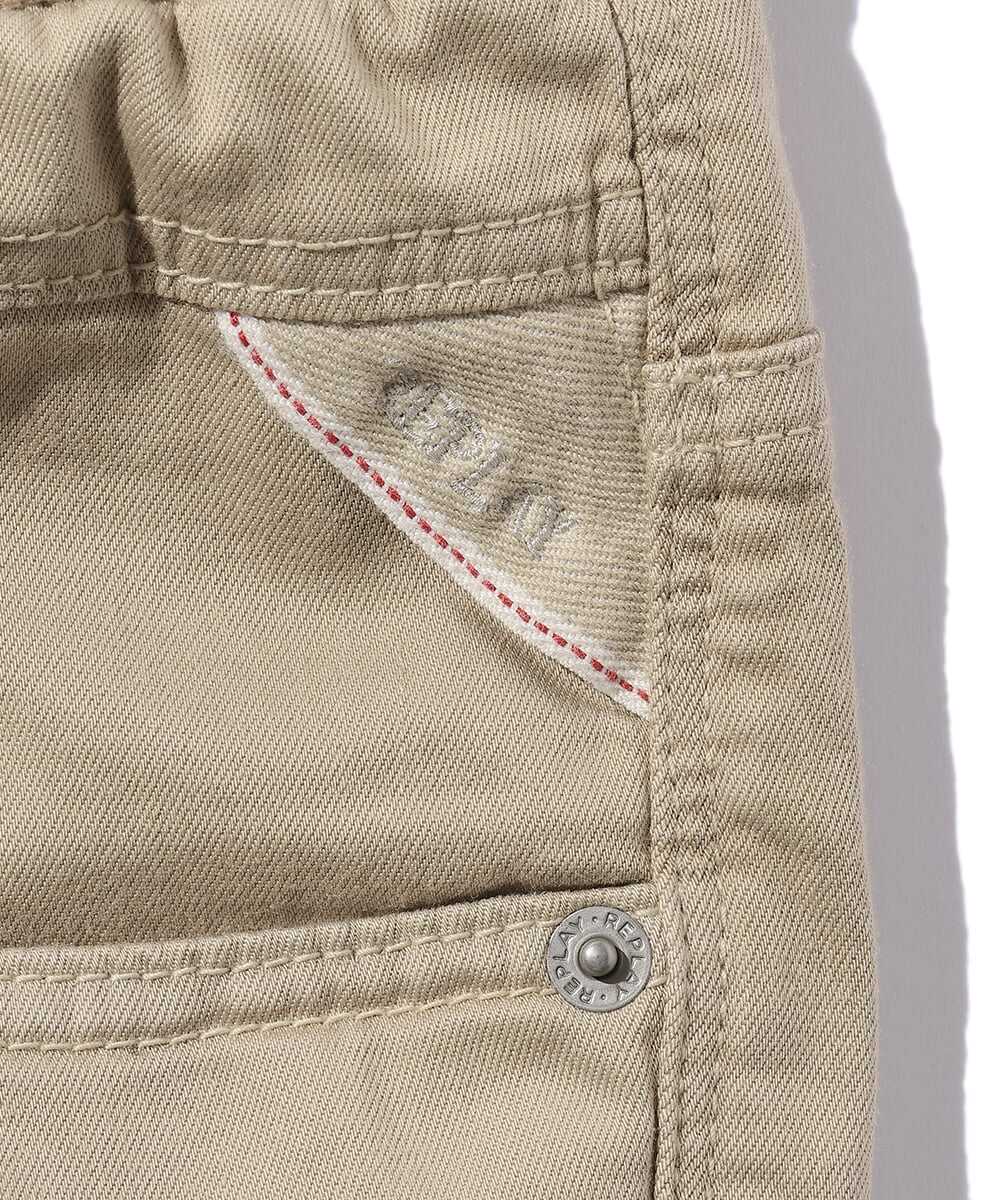 LANNY/ラニー リラックス テイパード タッチブルデニムパンツ