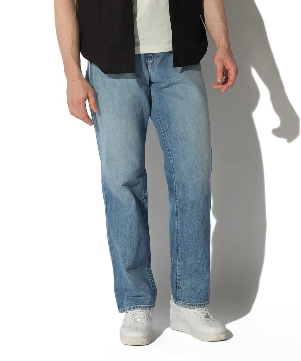 DEEWEY/ディーウェイ ルーズフィット インディゴデニムパンツ