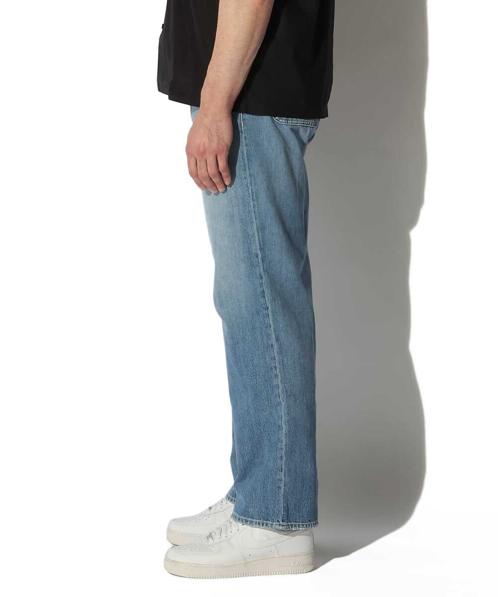 DEEWEY/ディーウェイ ルーズフィット インディゴデニムパンツ