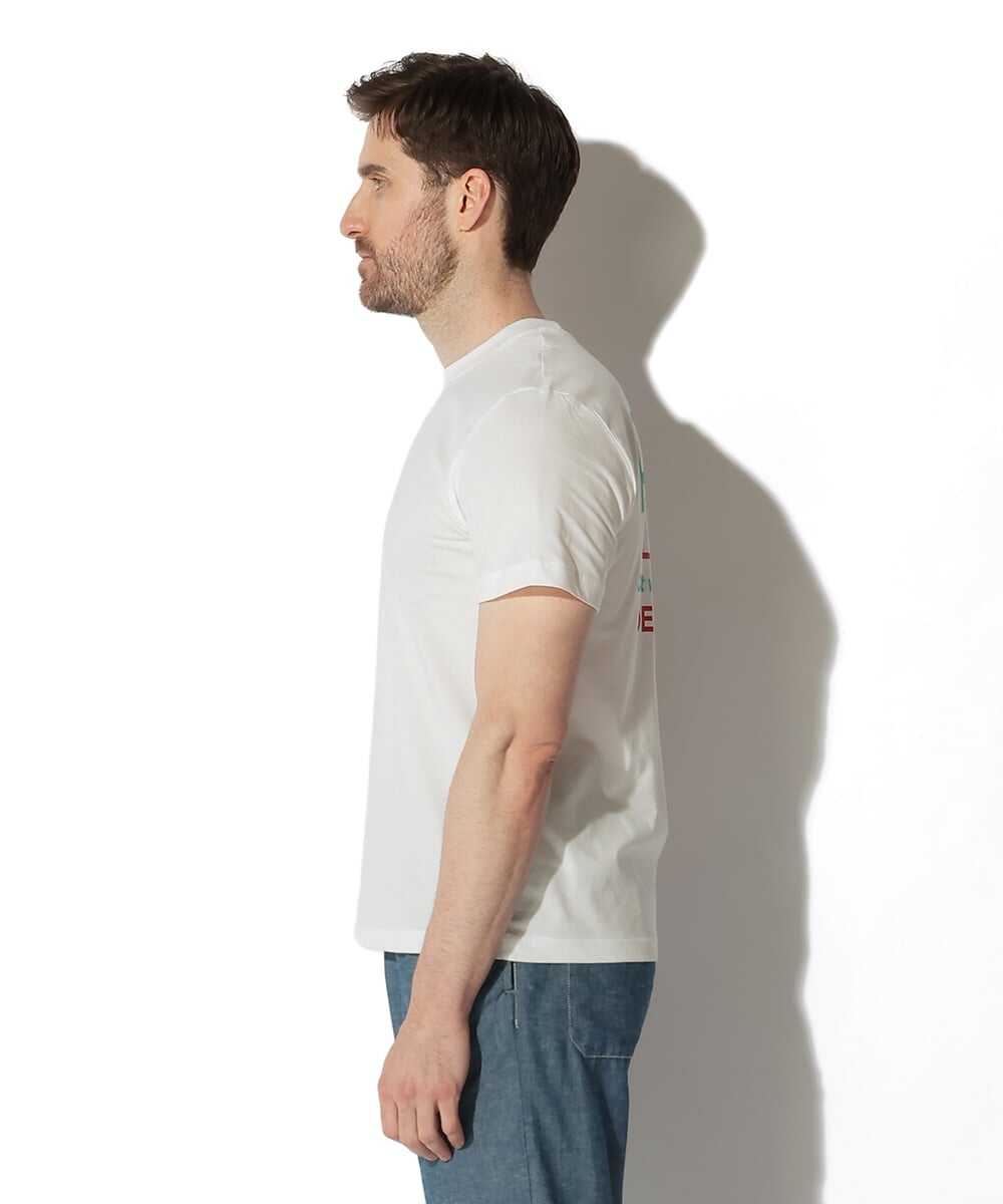 コットンジャージ ロゴヘリテイジバックプリントTシャツ