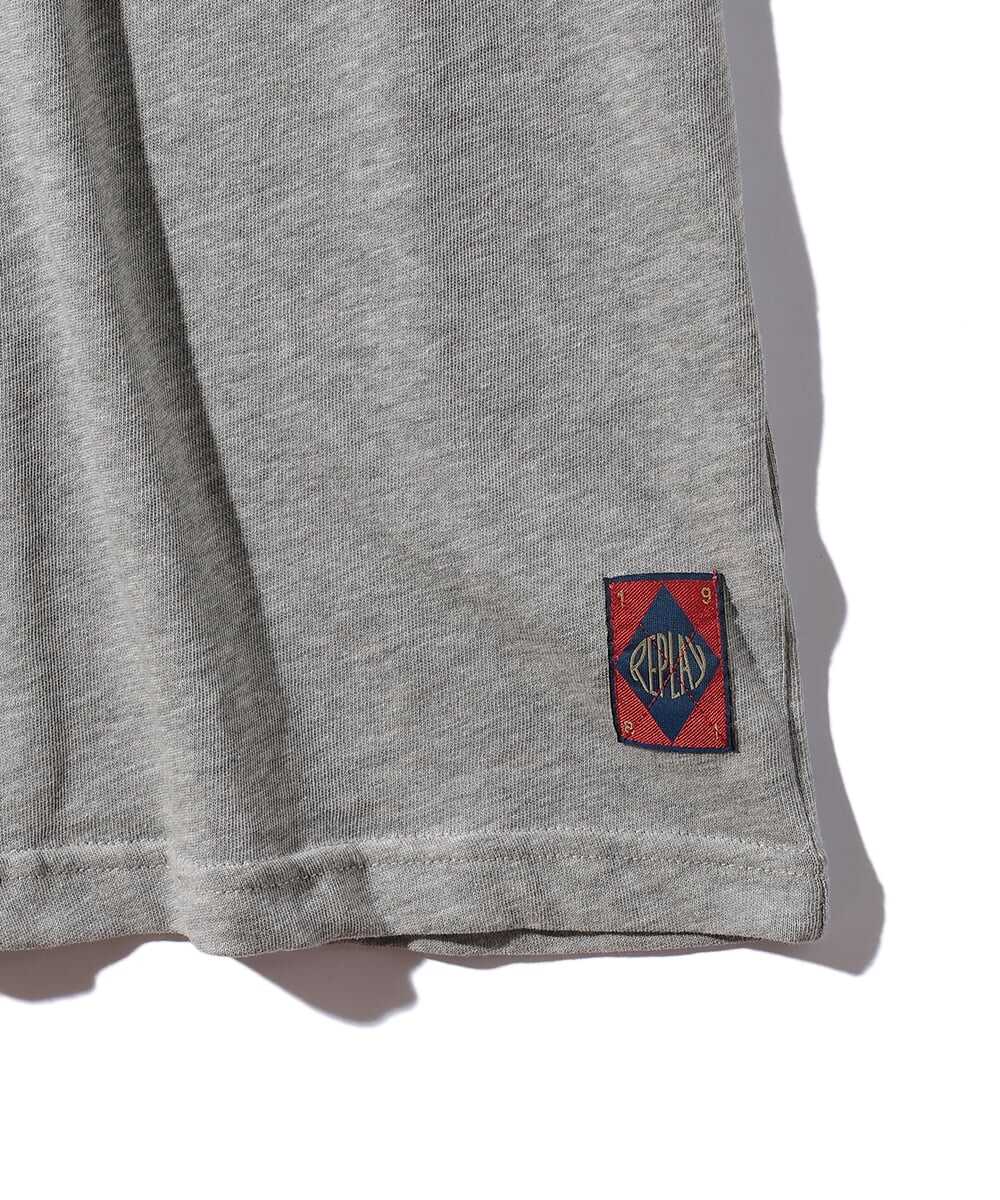 コットンジャージ HAWAIプリントTシャツ