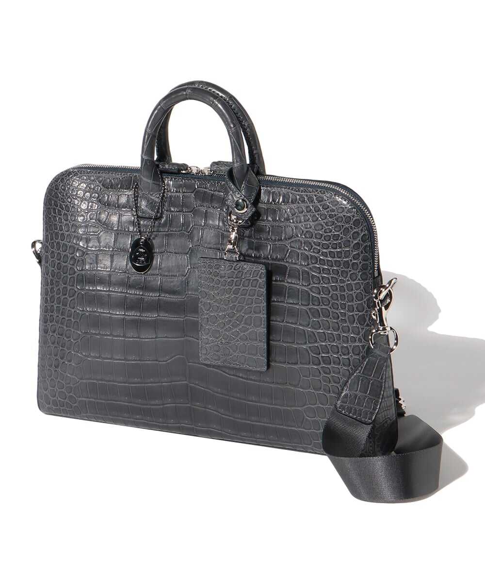 BOSS/ボス クロコダイル2WAYビジネスバッグ
