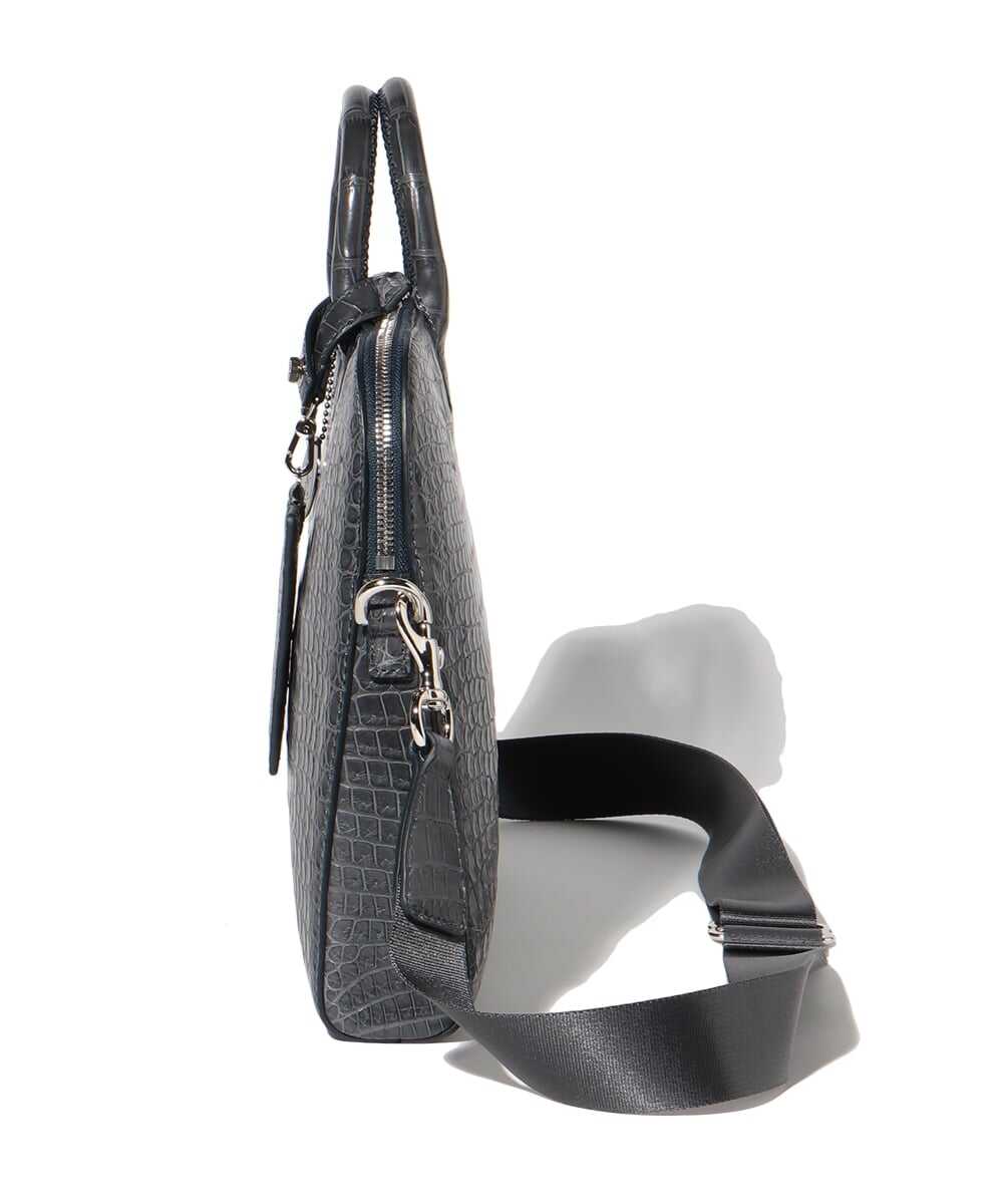 BOSS/ボス クロコダイル2WAYビジネスバッグ