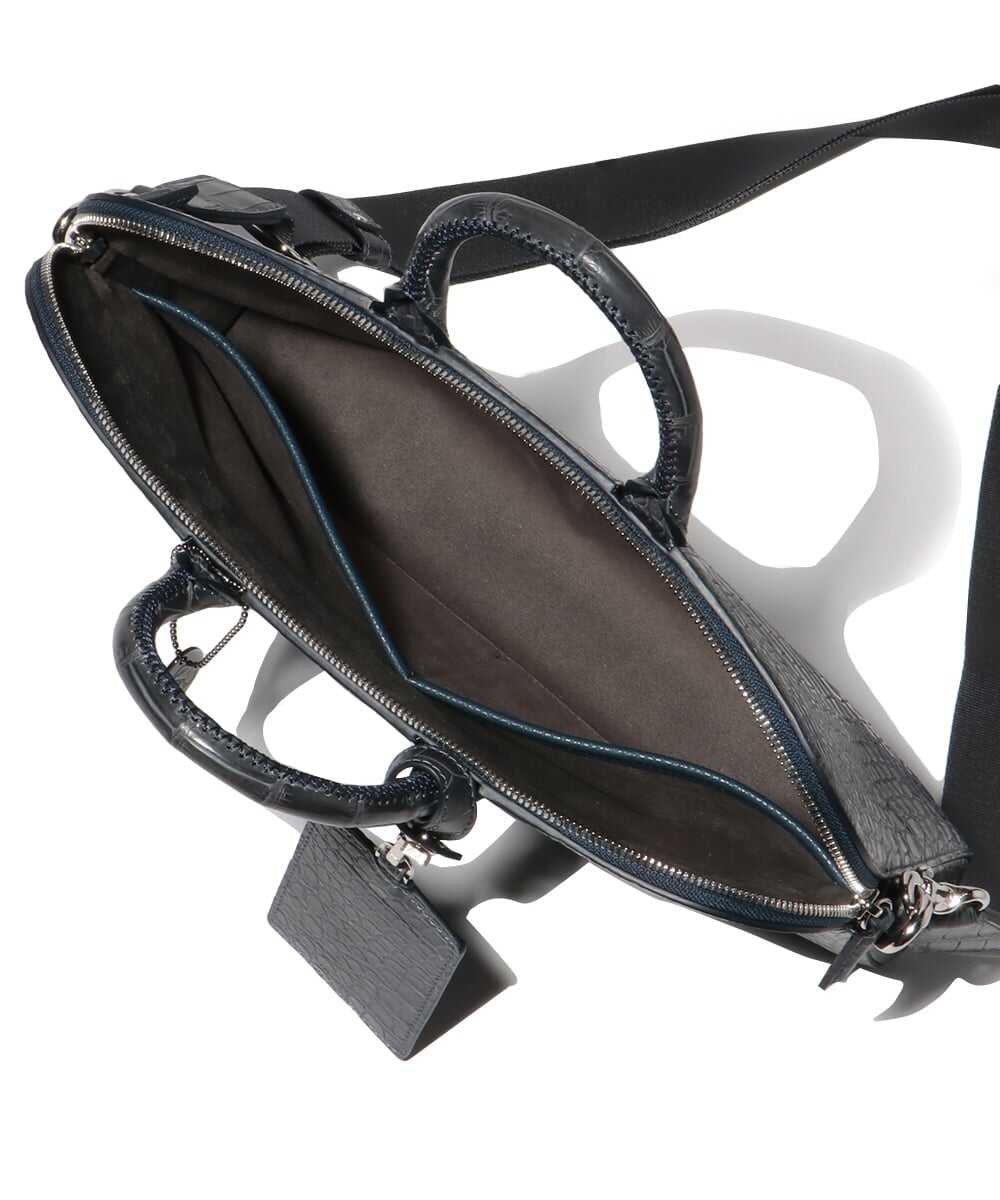 BOSS/ボス クロコダイル2WAYビジネスバッグ