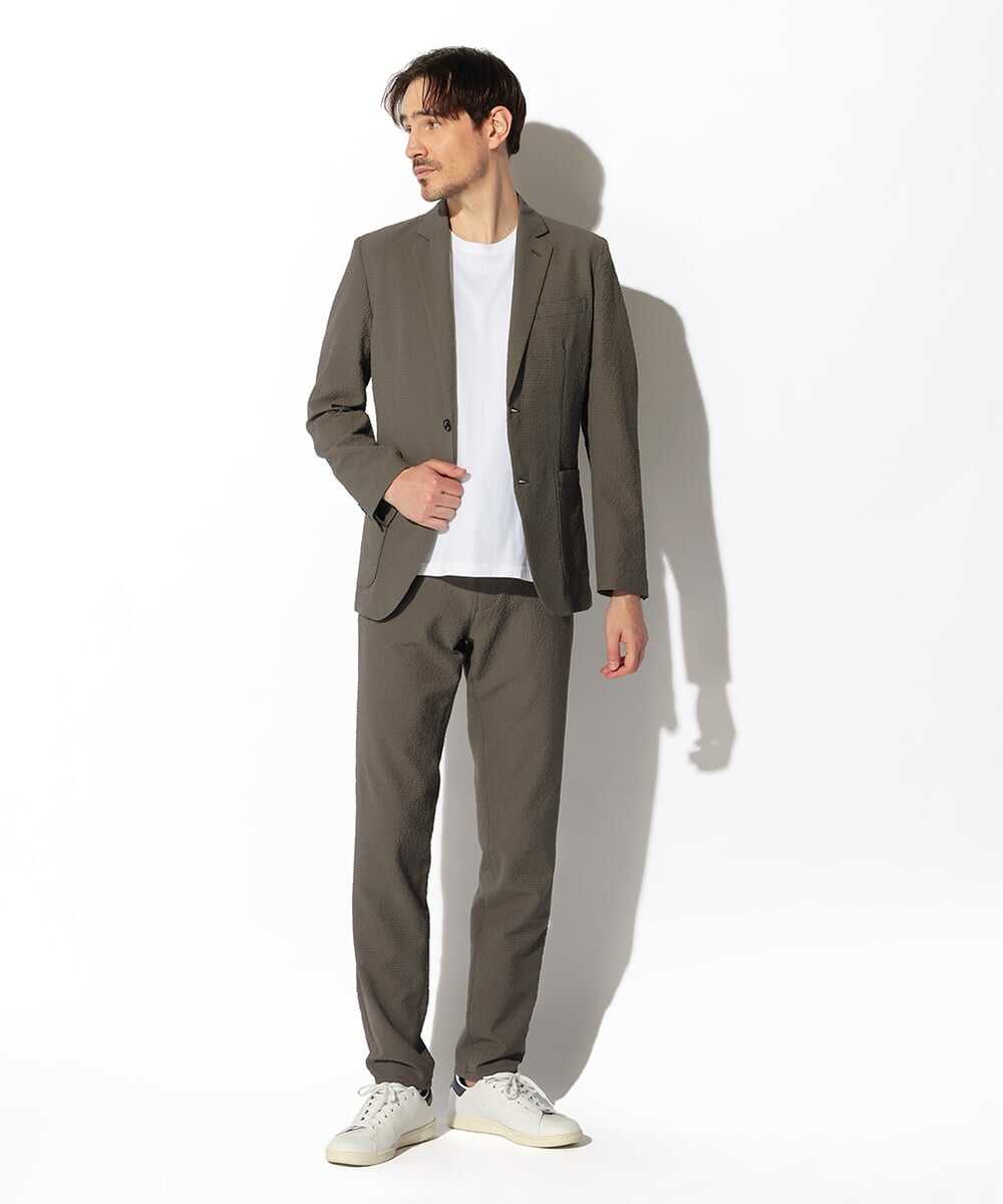 シアサッカーパンツ