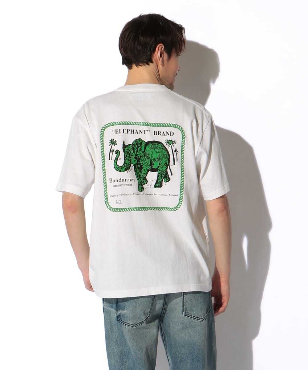 ヴィンテージグラフィック バックプリント リラックスTシャツ