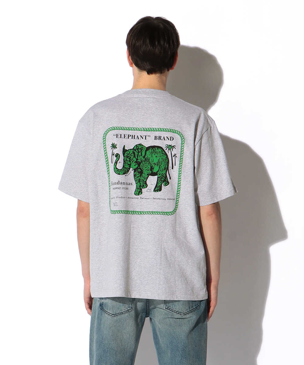ヴィンテージグラフィック バックプリント リラックスTシャツ