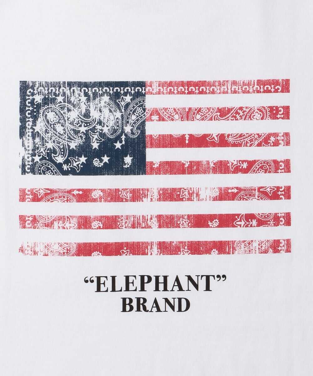 バックプリント 七分袖Tシャツ