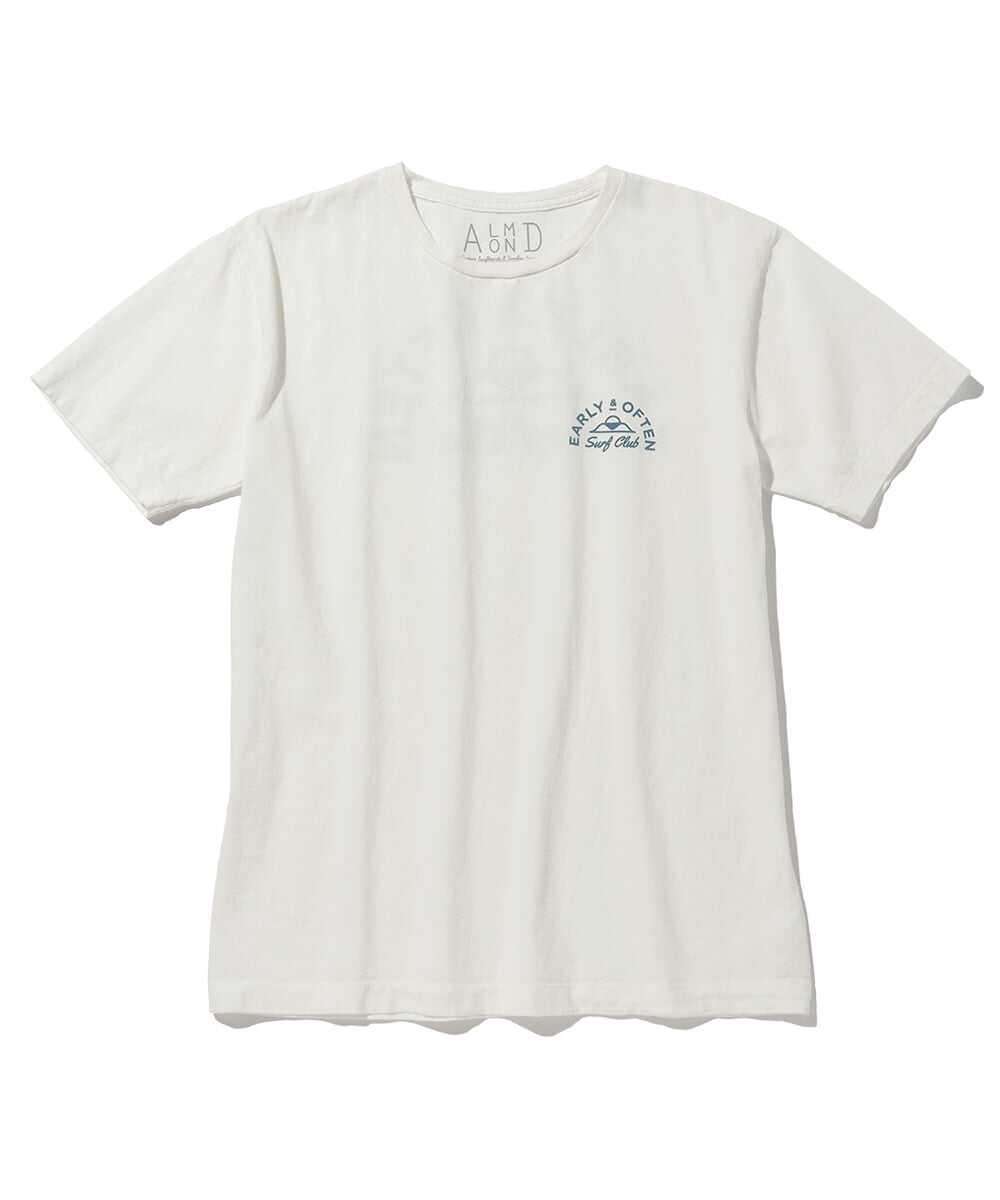 バックプリント コットンTシャツ