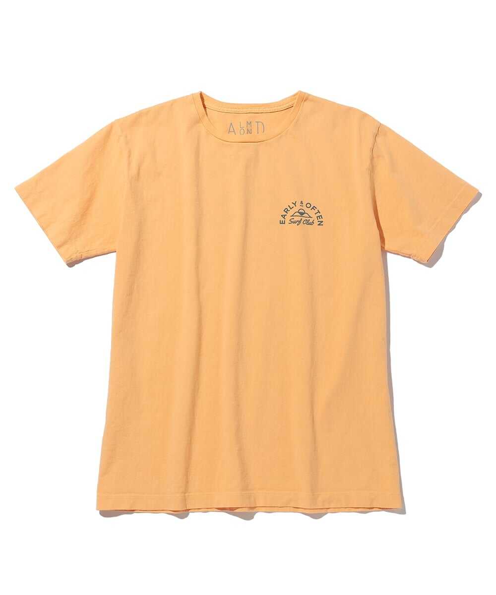 バックプリント コットンTシャツ