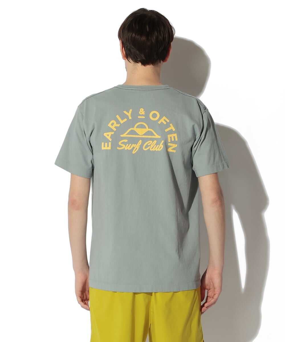 バックプリント コットンTシャツ