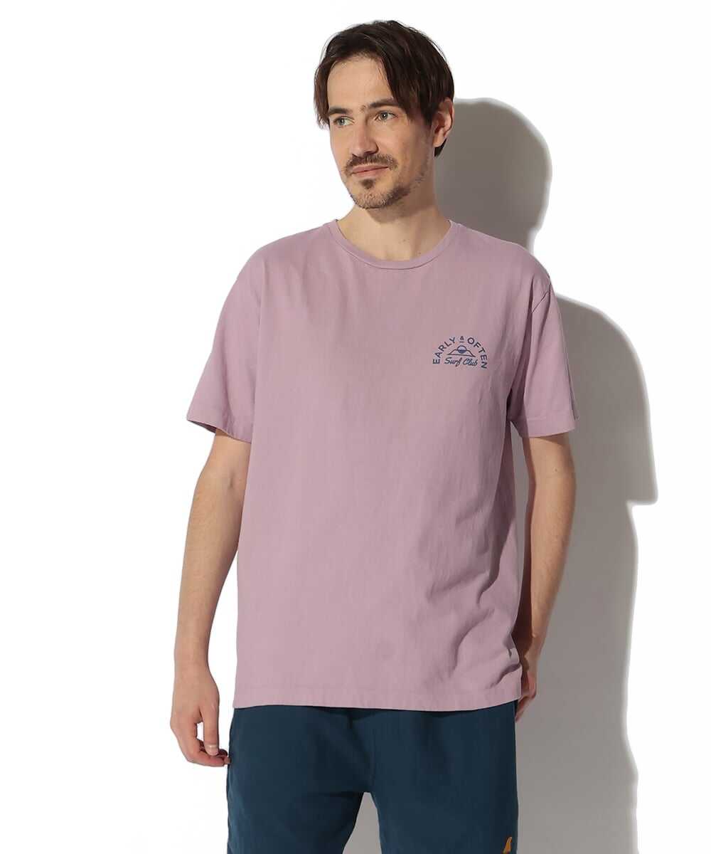 バックプリント コットンTシャツ