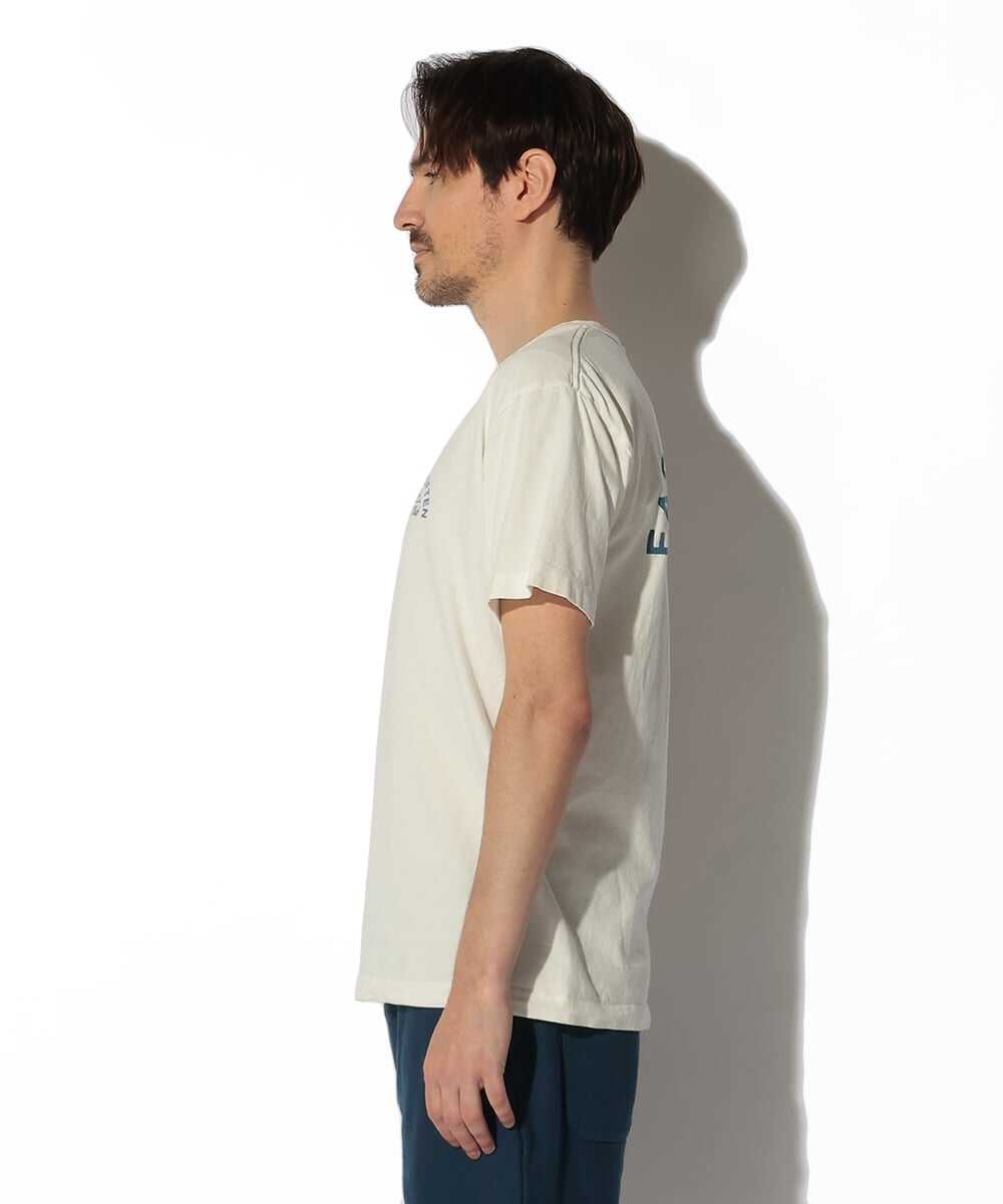 バックプリント コットンTシャツ
