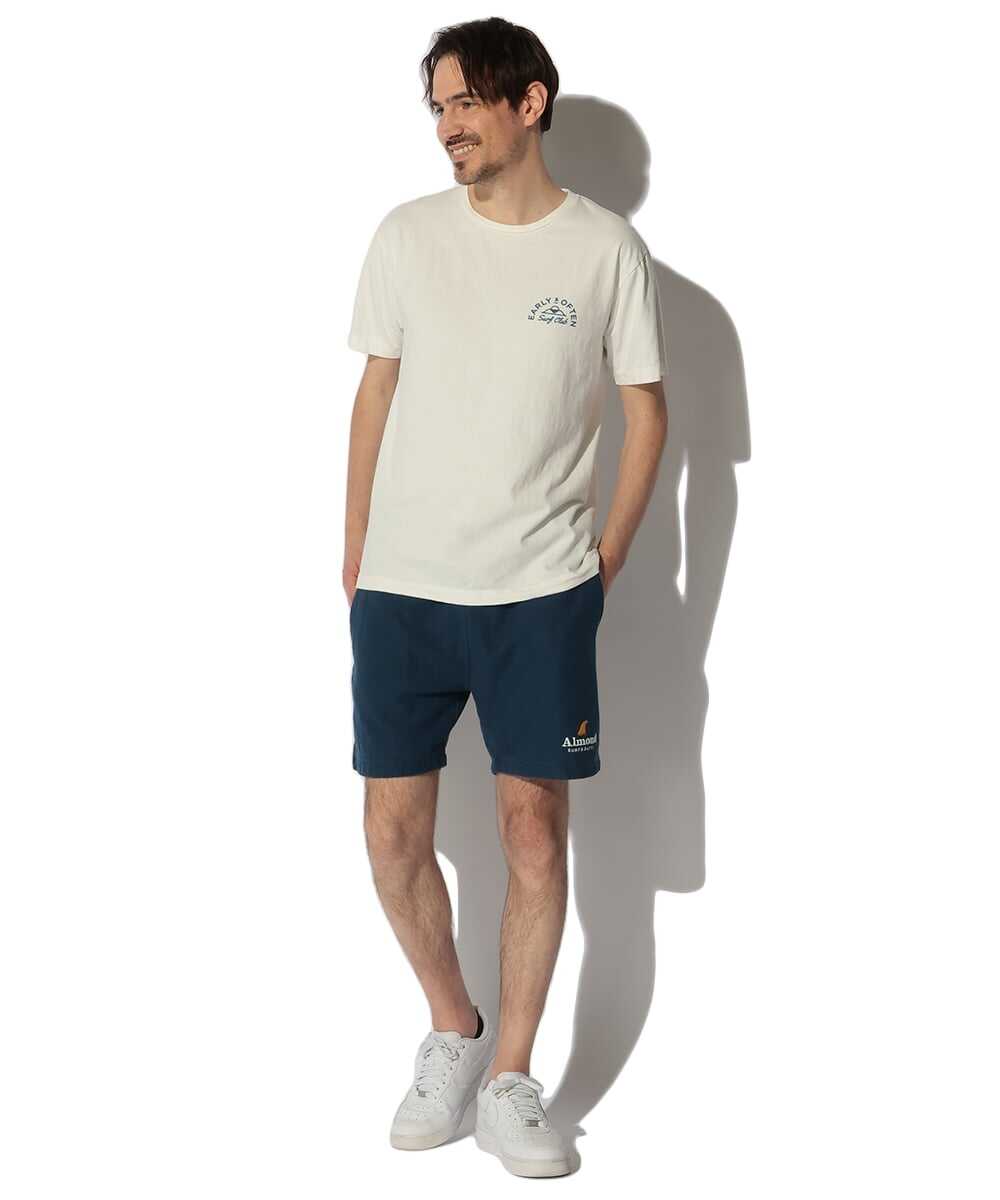 バックプリント コットンTシャツ