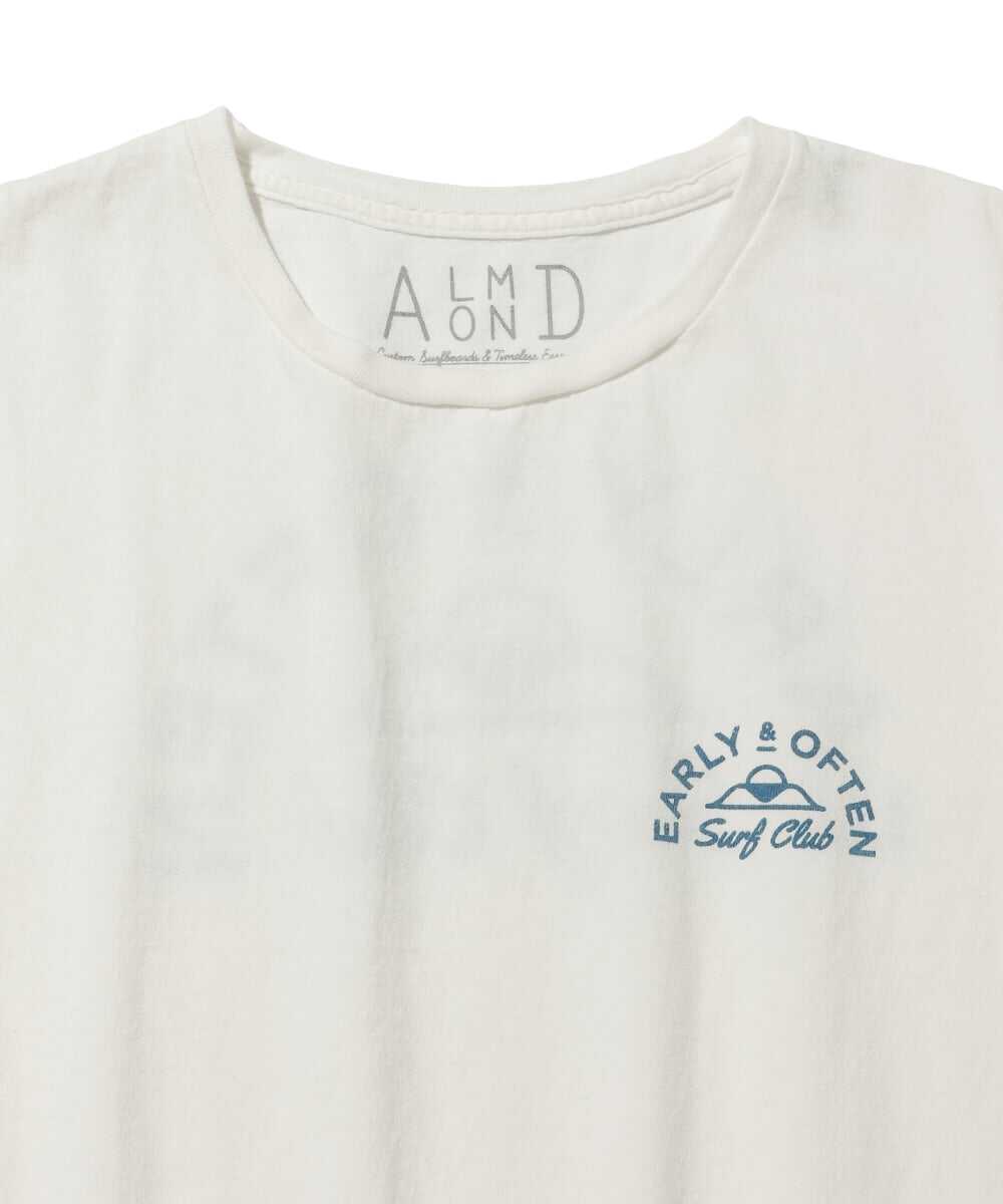 バックプリント コットンTシャツ