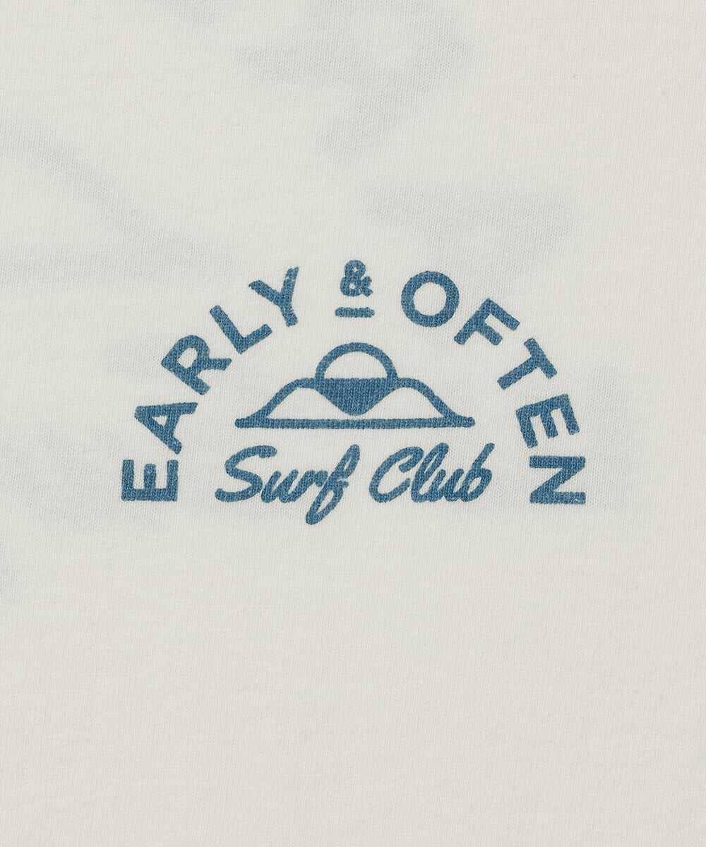 バックプリント コットンTシャツ