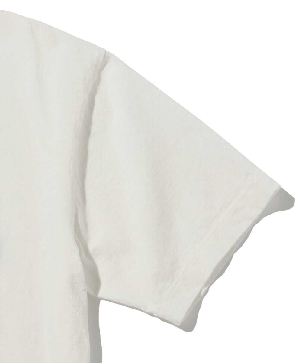 バックプリント コットンTシャツ