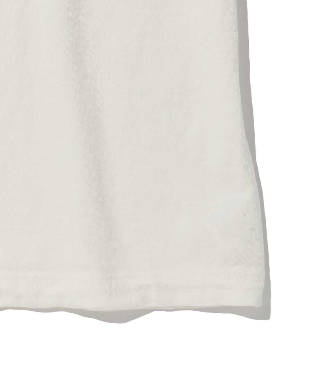 バックプリント コットンTシャツ