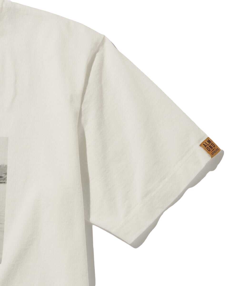 サーフシーン フォトプリント コットンTシャツ