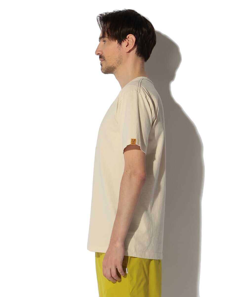 フィン フォトプリントコットンTシャツ