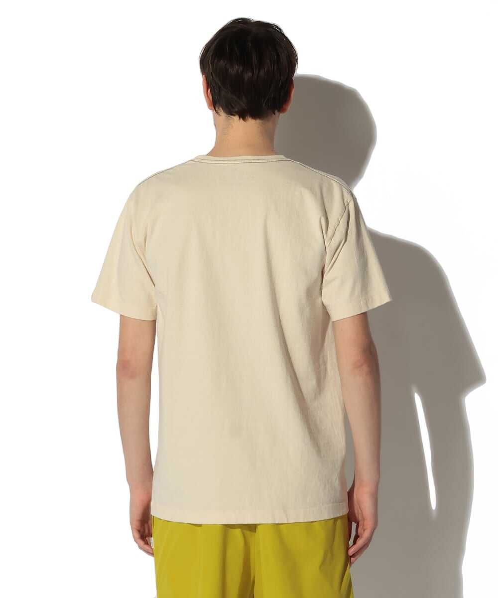 フィン フォトプリントコットンTシャツ