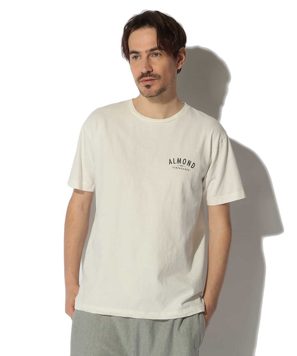 ペリカンバックプリント ロゴコットンTシャツ