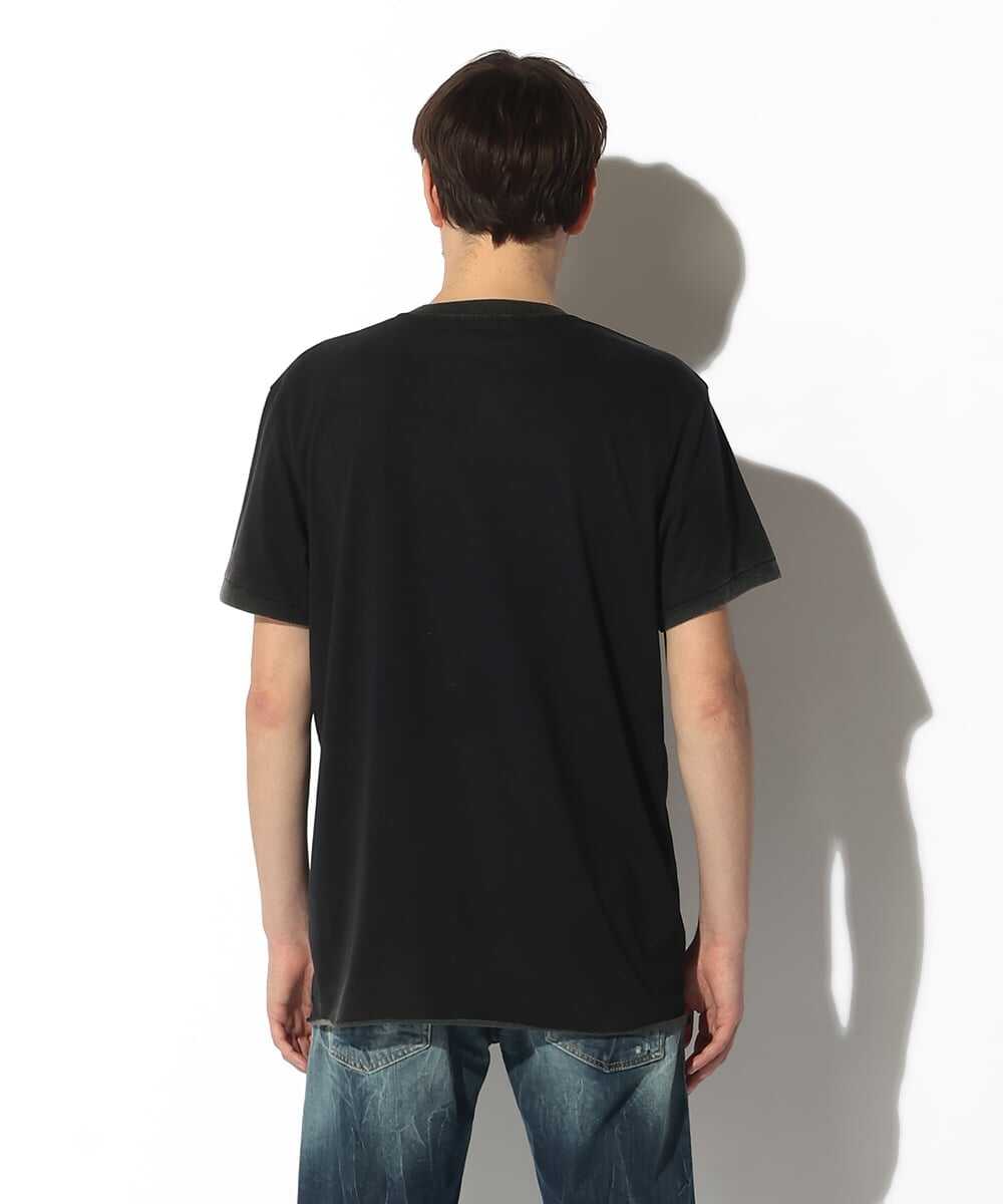 ワンポイントロゴ リバーシブルコットンTシャツ