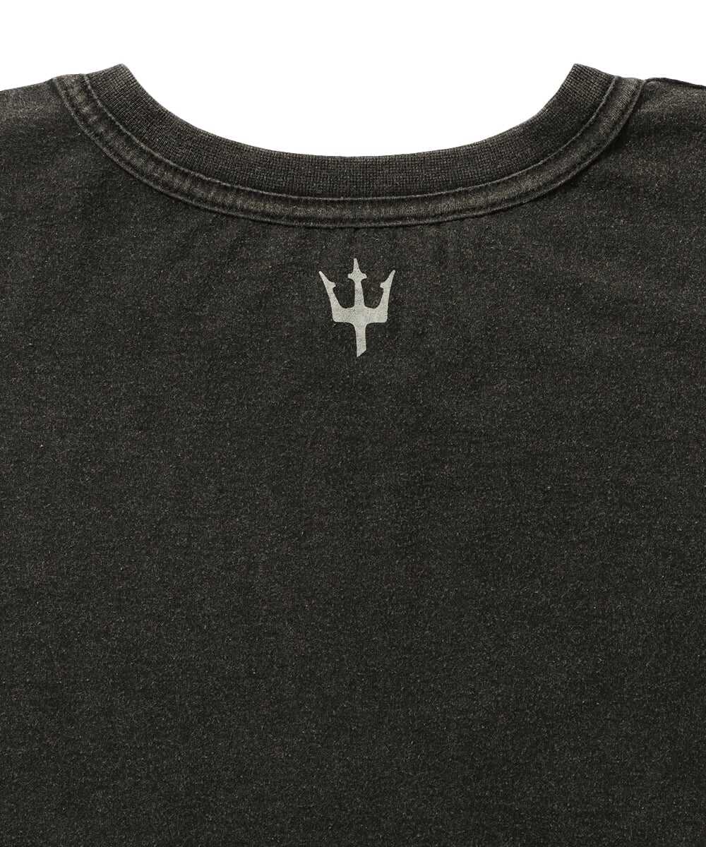 ワンポイントロゴ リバーシブルコットンTシャツ
