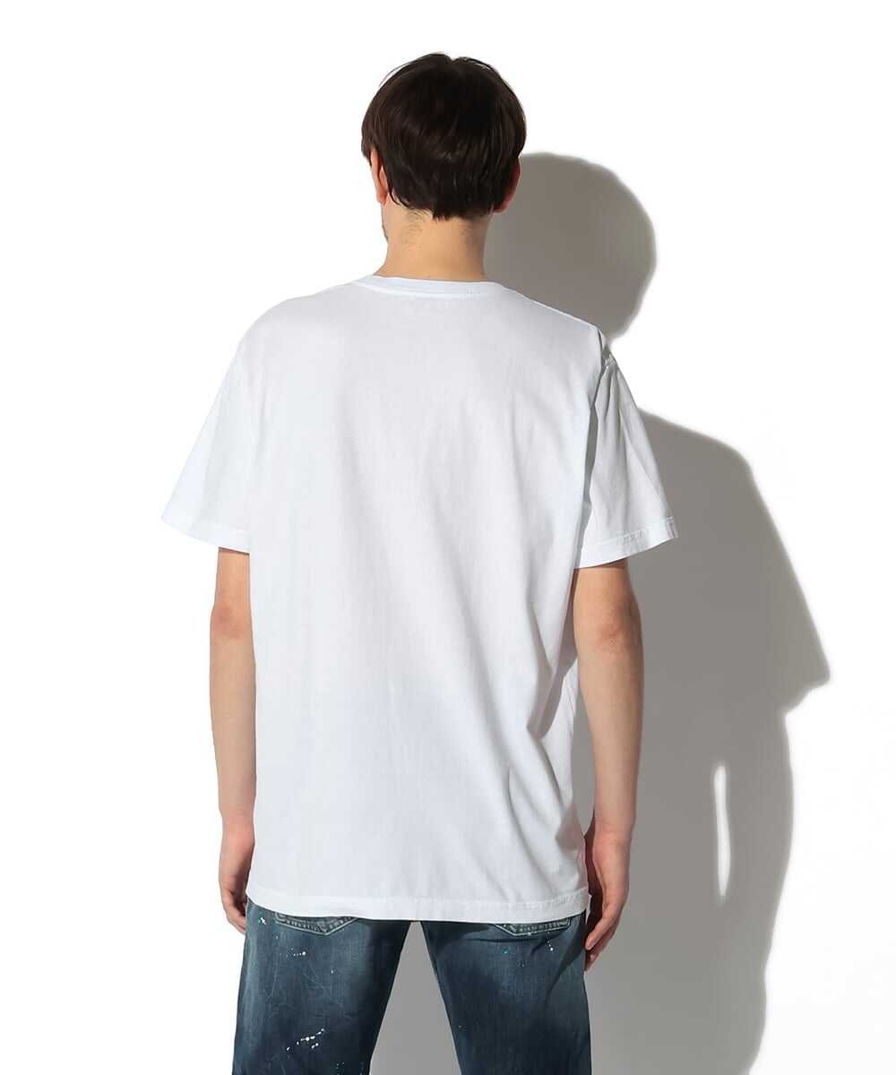 イパネマ柄ワンポイント コットンTシャツ