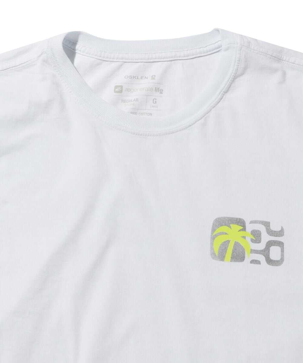 イパネマ柄ワンポイント コットンTシャツ