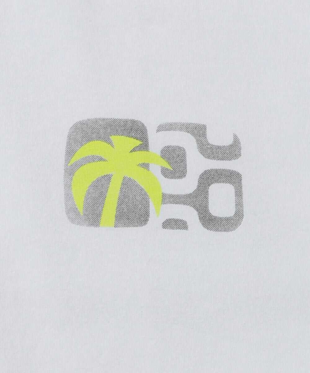 イパネマ柄ワンポイント コットンTシャツ
