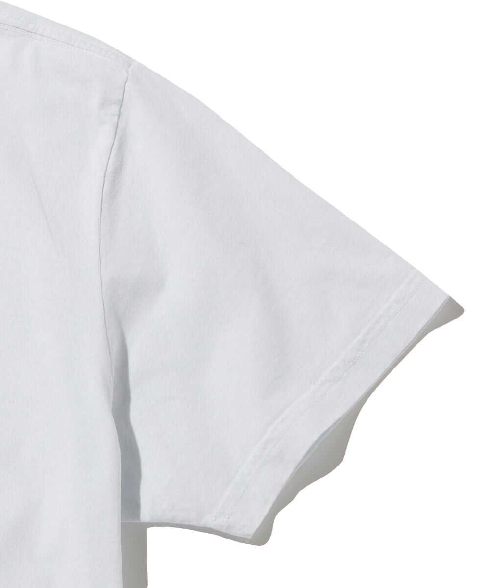 イパネマ柄ワンポイント コットンTシャツ