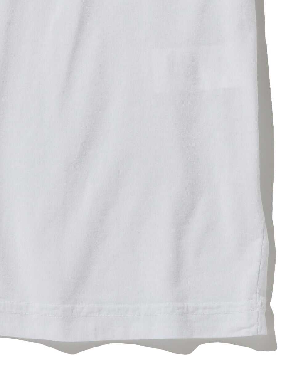 イパネマ柄ワンポイント コットンTシャツ