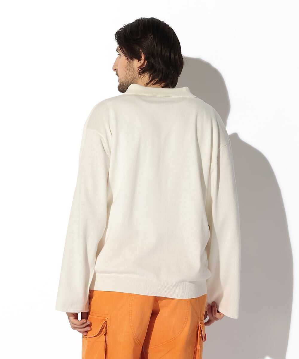 スキッパーデザイン リラックスニット