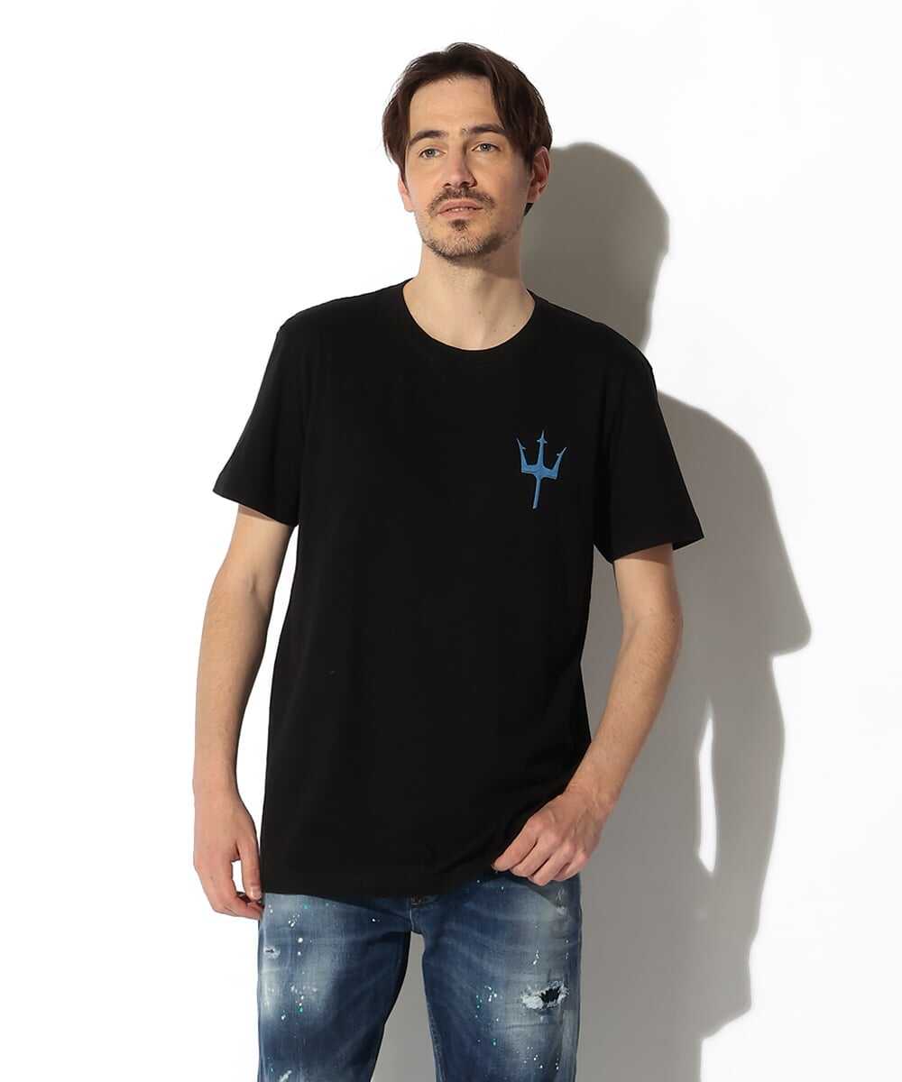 トライデント ワンポイントプリントTシャツ