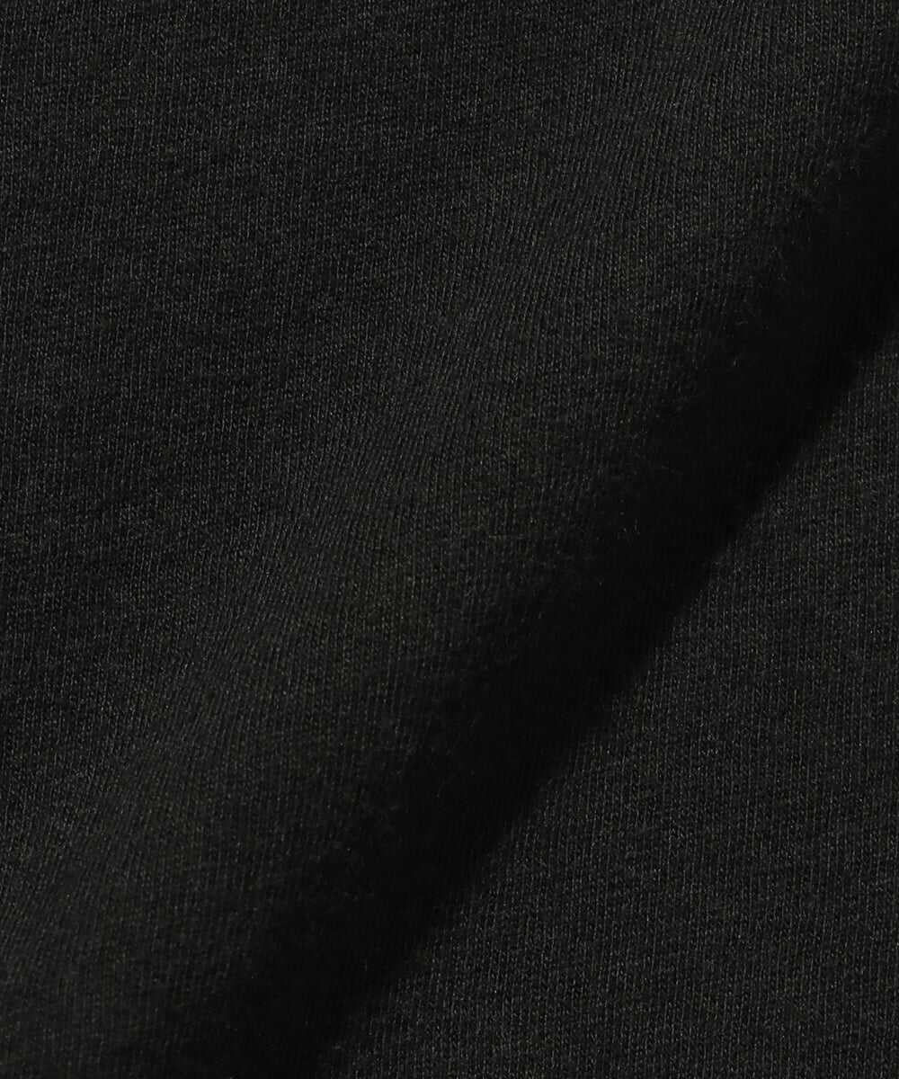 エンブレム刺繍 ストレッチコットンTシャツ