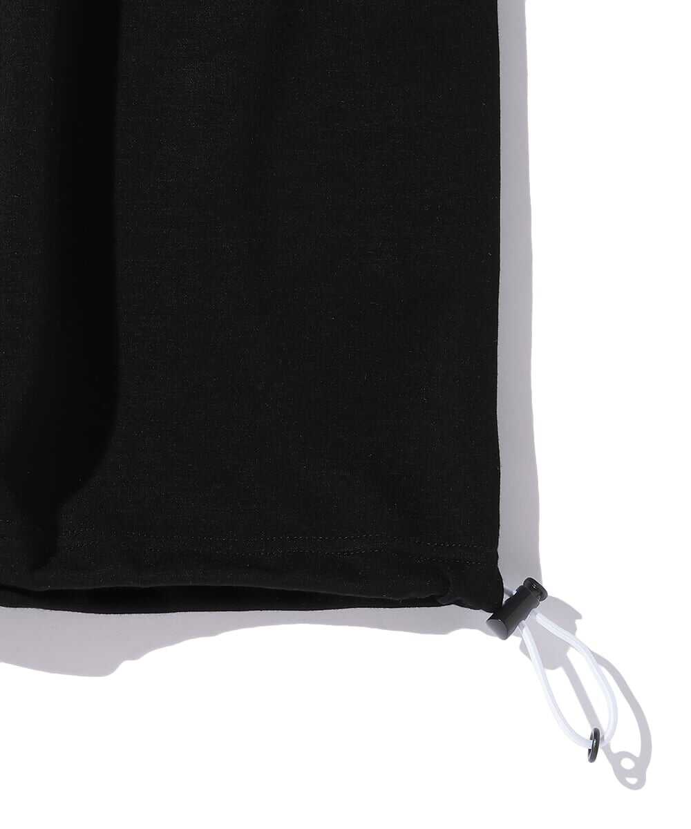 ロゴプリント モックネックTシャツ