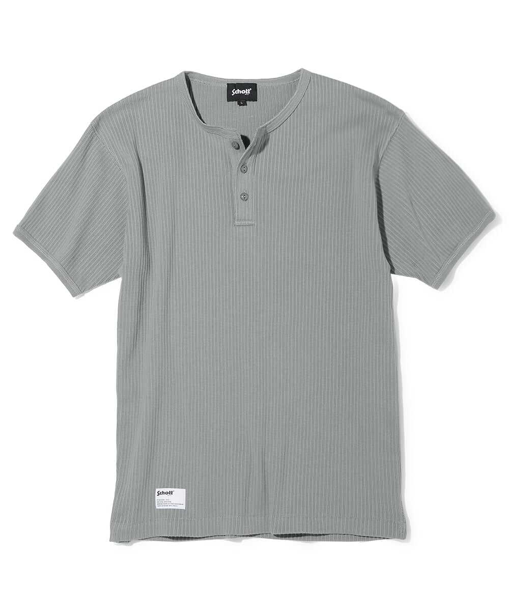 アーミーリブ ヘンリーTシャツ