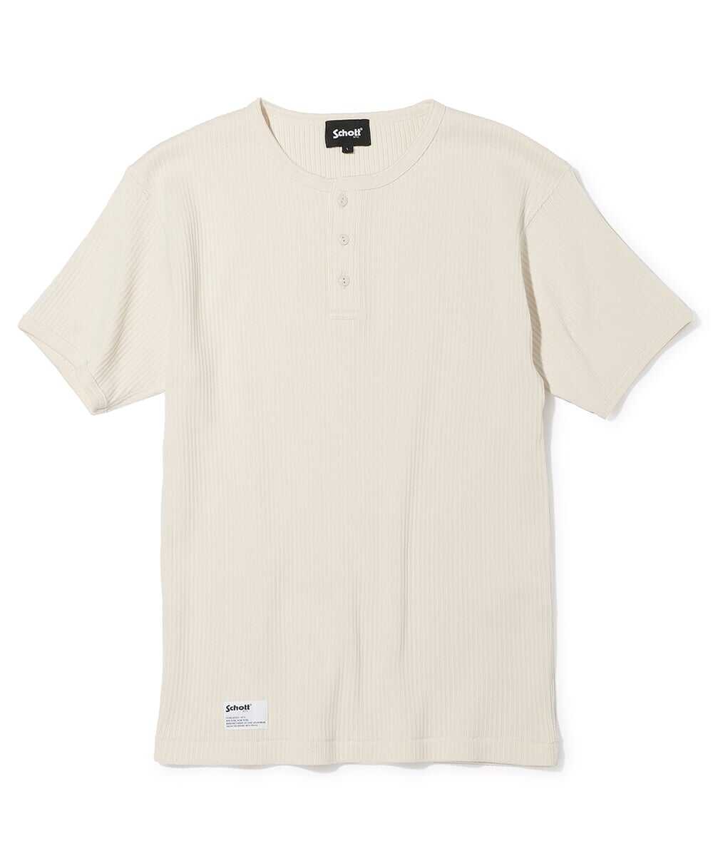 アーミーリブ ヘンリーTシャツ