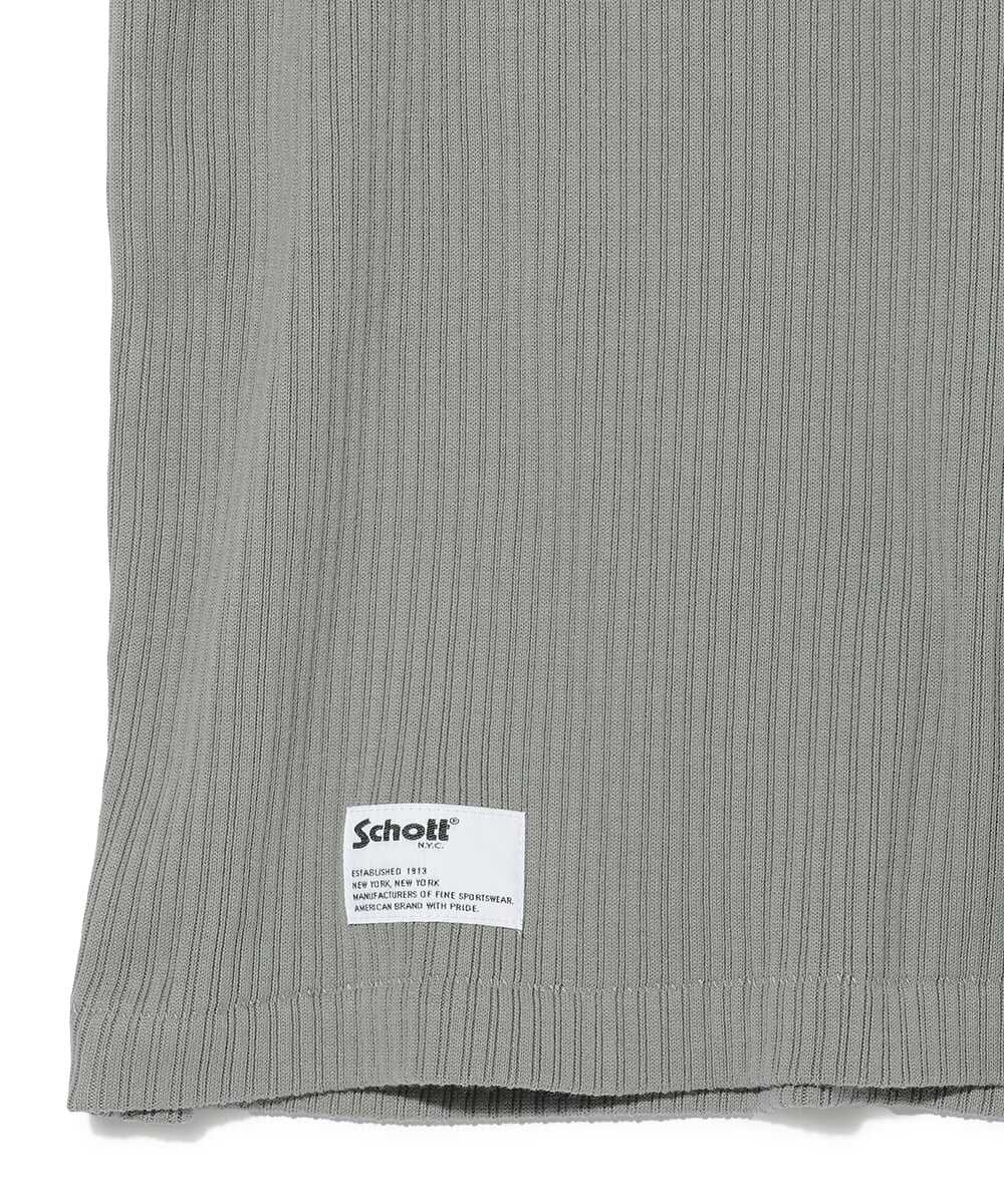 アーミーリブ ヘンリーTシャツ
