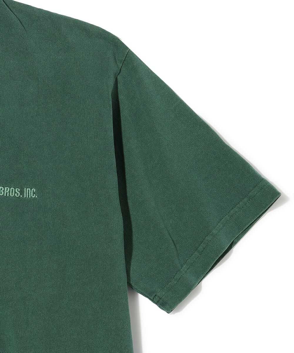 7oz 刺繍ヘンリーTシャツ
