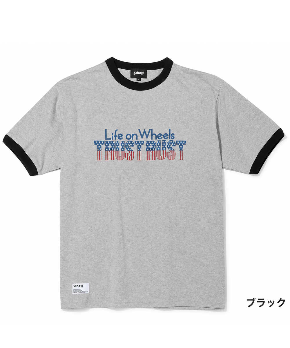 レトロサーフ リンガーTシャツ