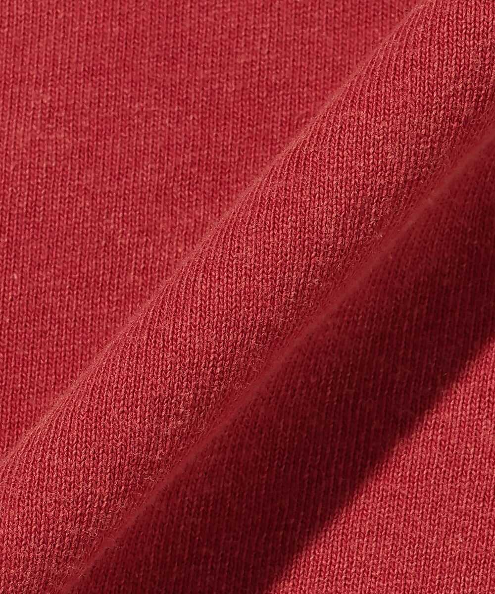 ロゴ刺繍 バックプリントTシャツ