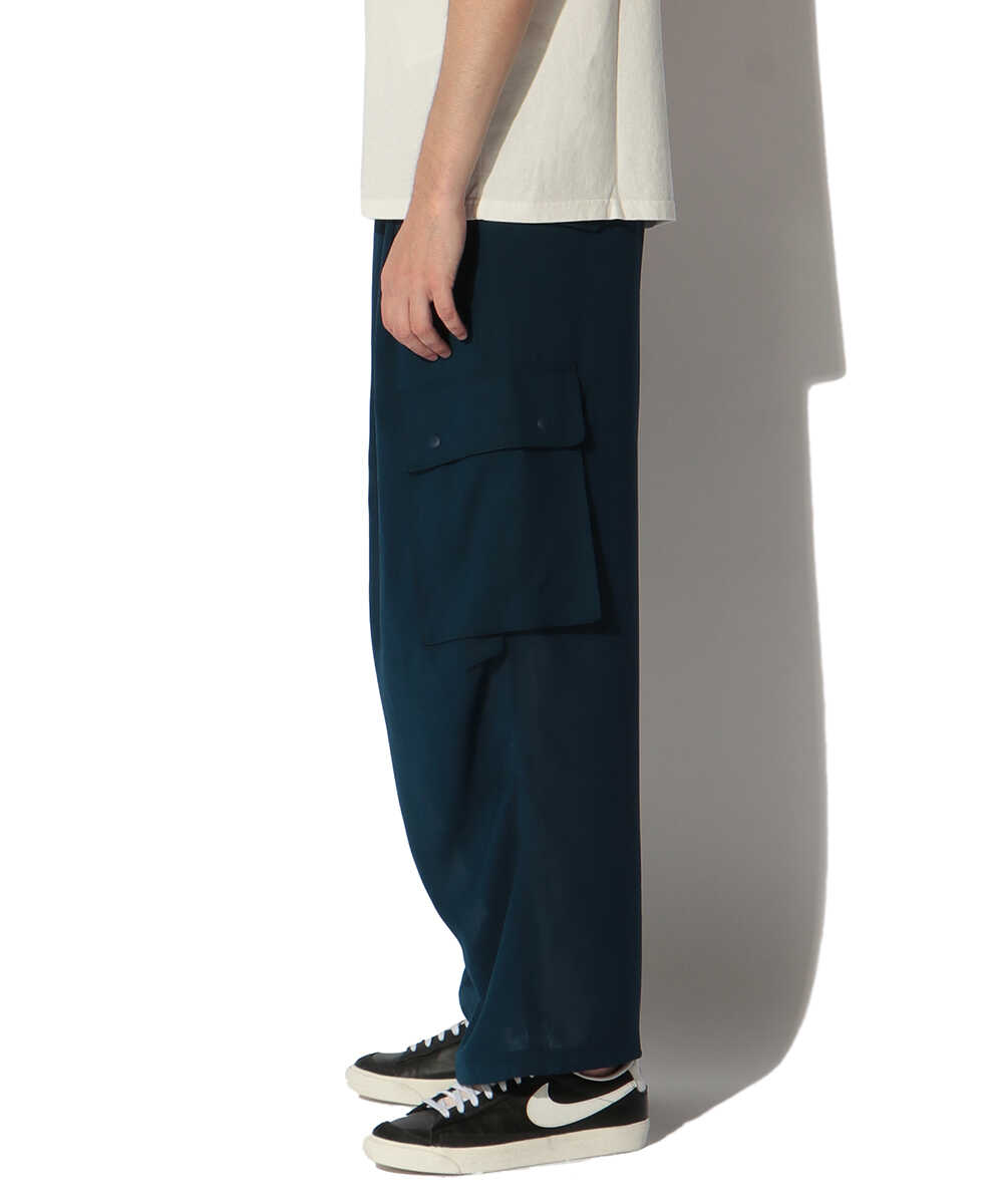 シフォン カーゴパンツ