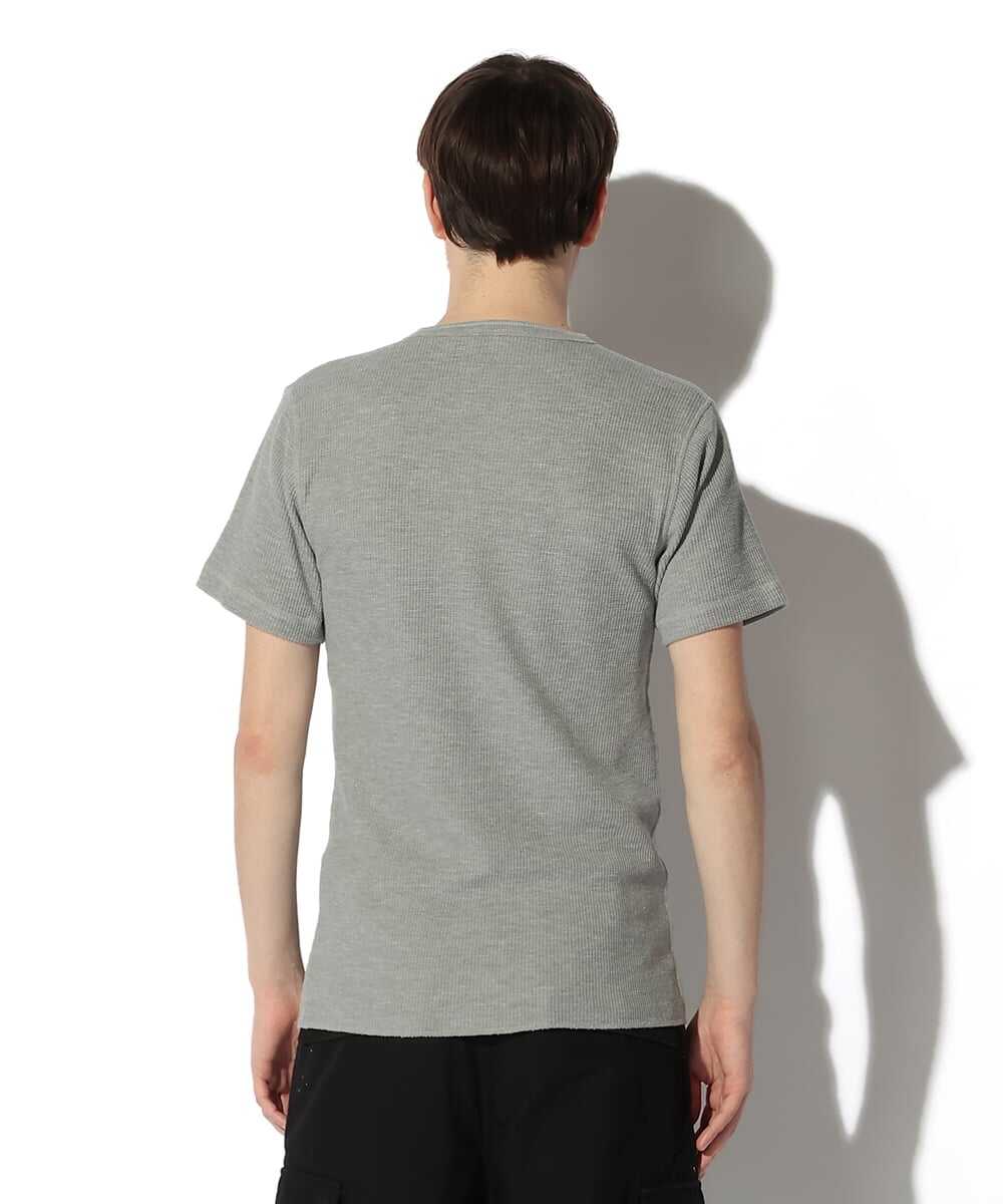 サーマル ヘンリーネックTシャツ