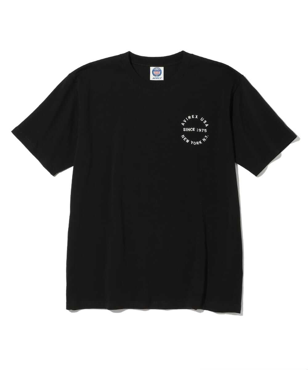バーシティロゴ バックプリントTシャツ