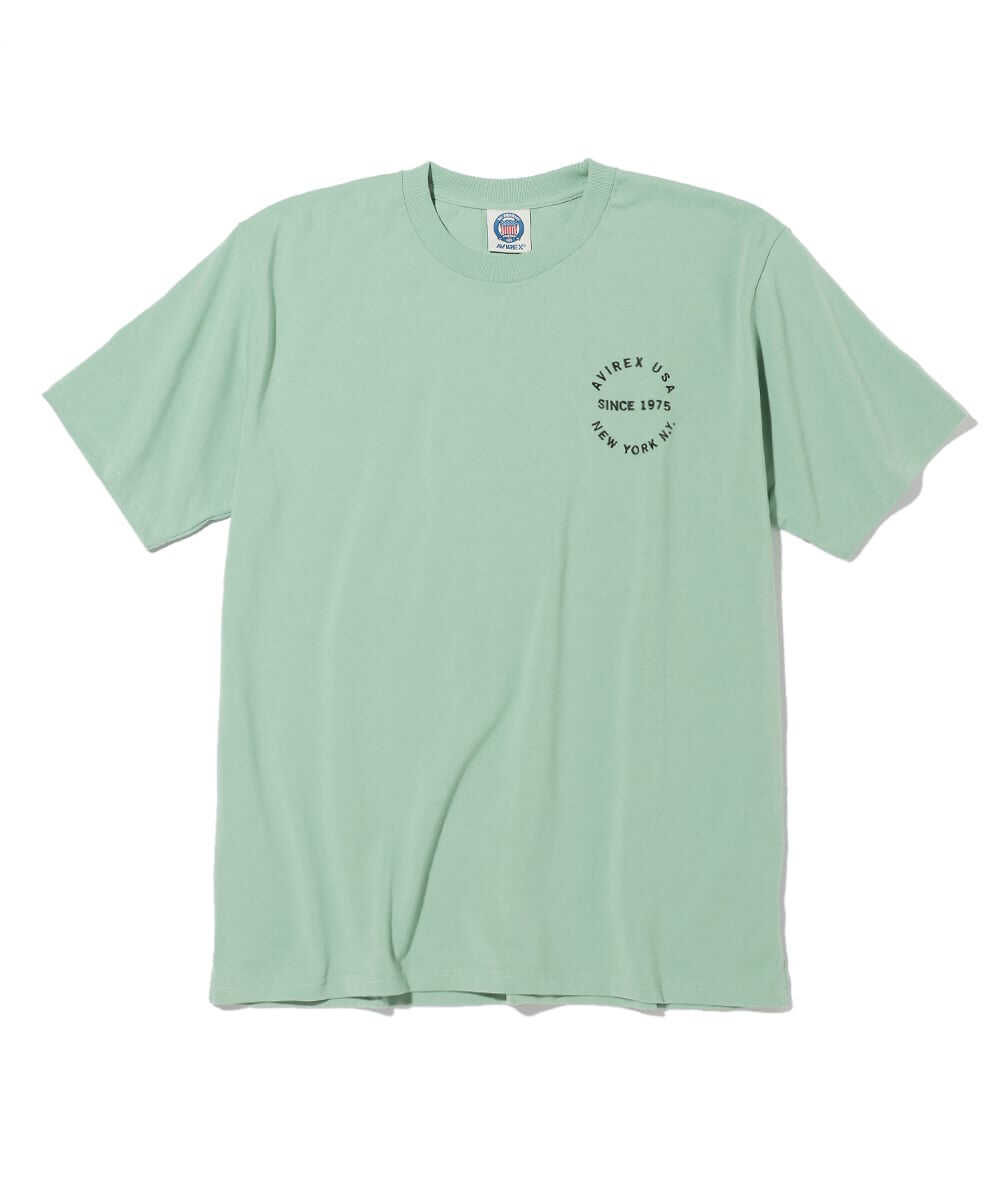 バーシティロゴ バックプリントTシャツ