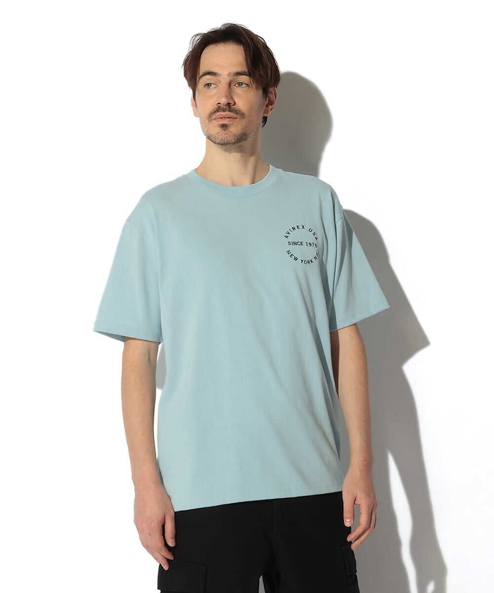 バーシティロゴ バックプリントTシャツ