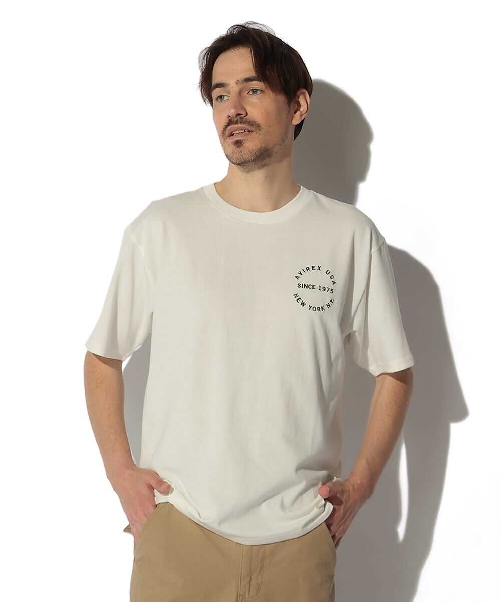 バーシティロゴ バックプリントTシャツ